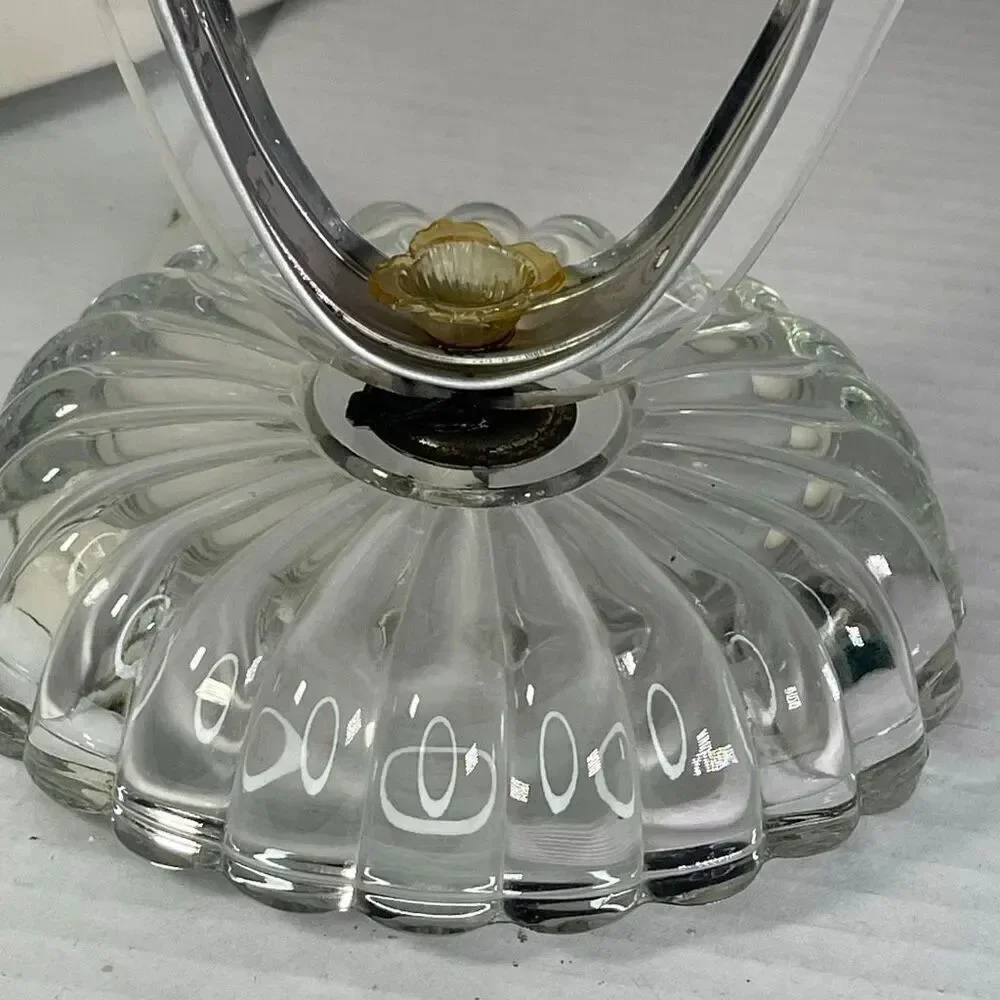 Antique apothecary pharmacy glass scale balances and hanger.